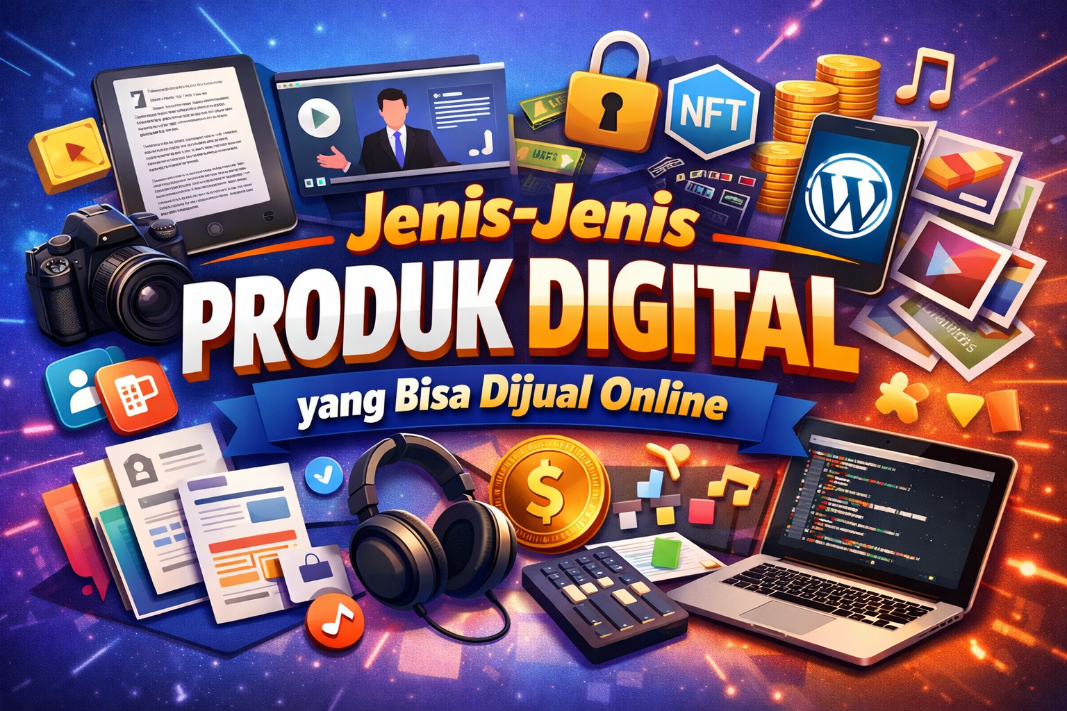 Jenis-Jenis Produk Digital yang Bisa Dijual Online
