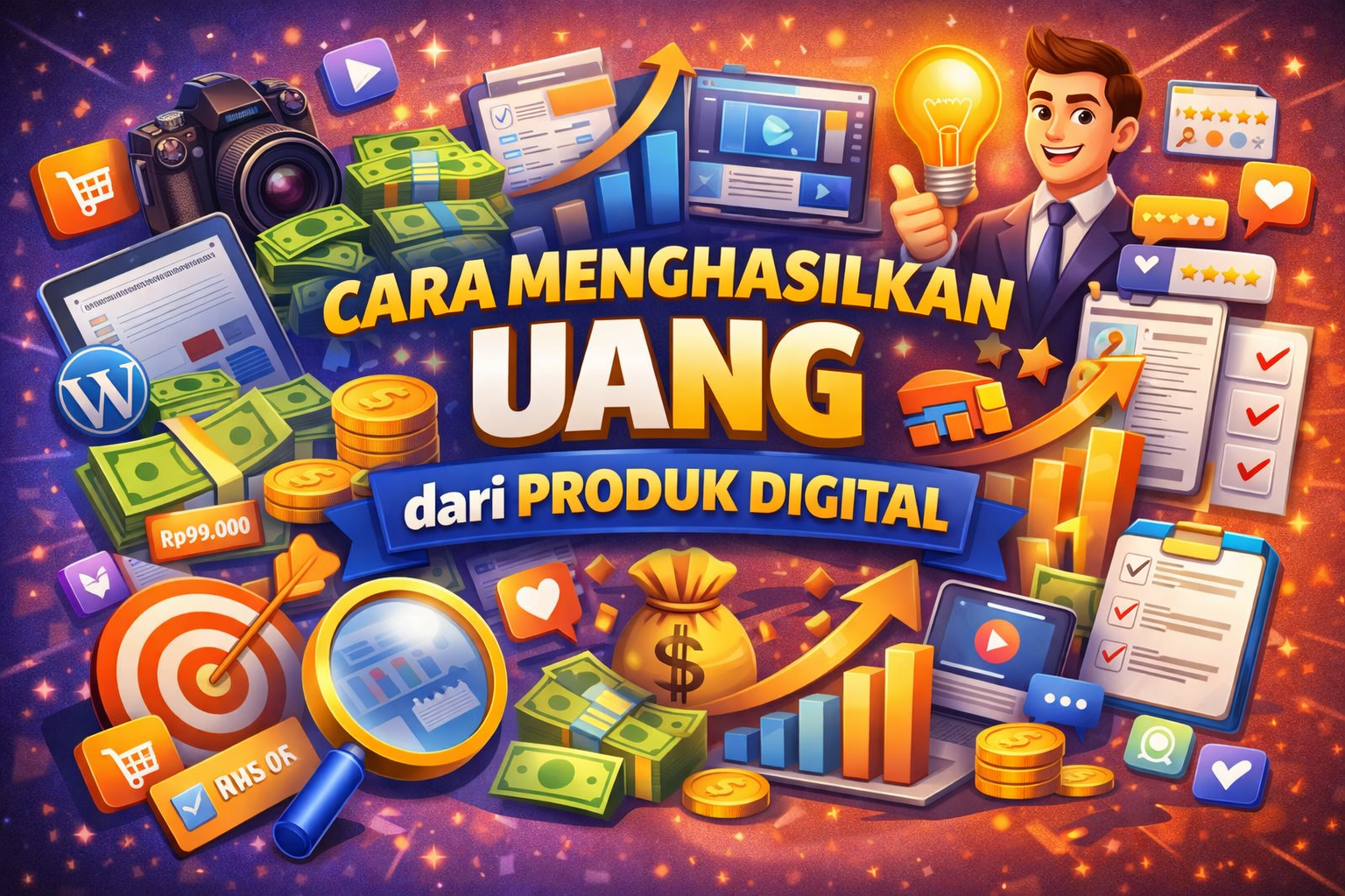 Cara Menghasilkan Uang dari Produk Digital