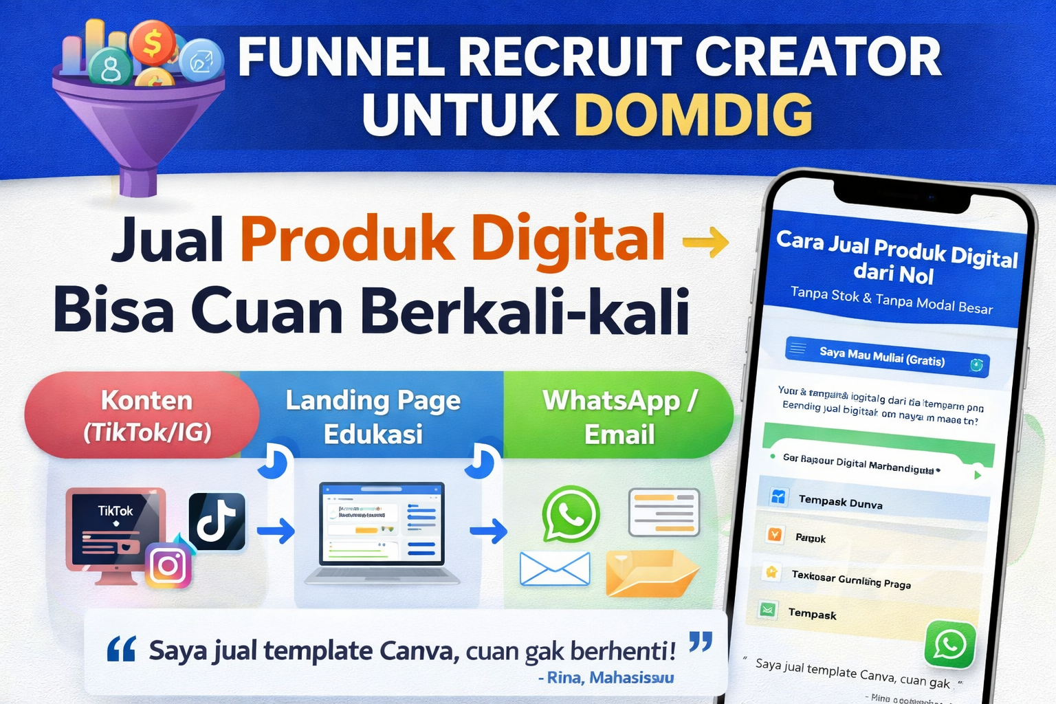Jual 1 Produk Digital → Bisa Cuan Berkali-kali 💰