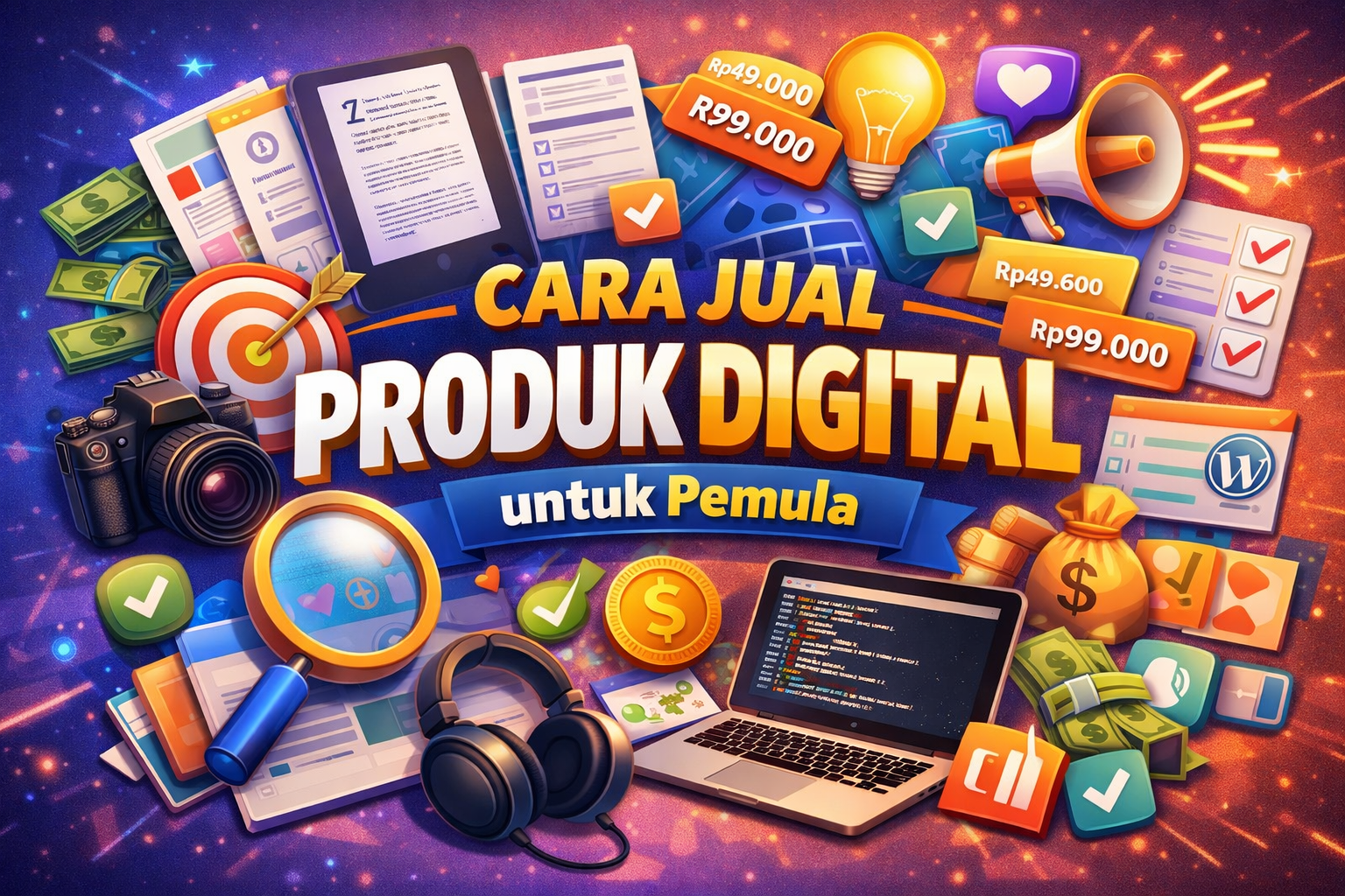 Cara Jual Produk Digital untuk Pemula
