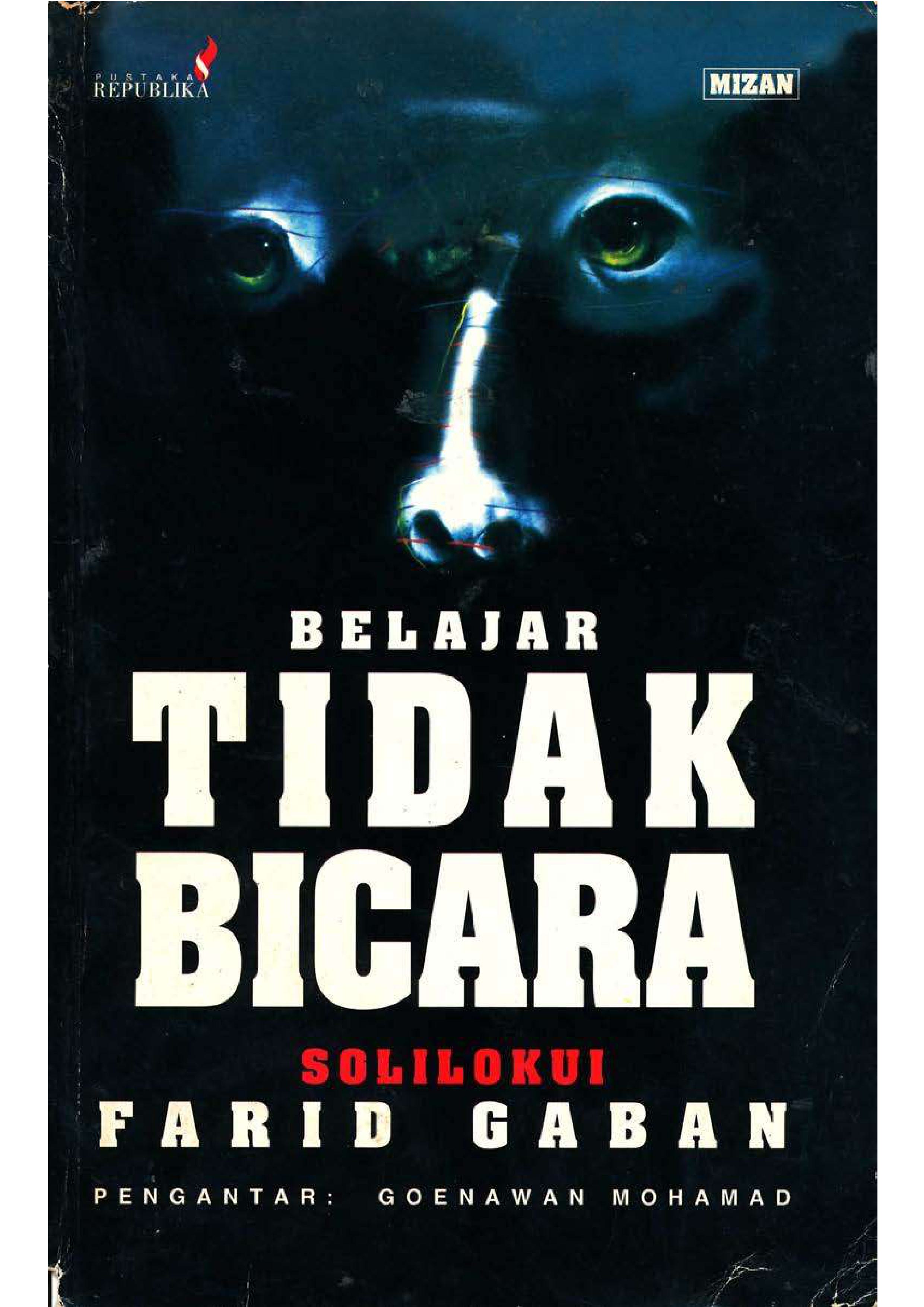 Belajar Tidak Bicara
